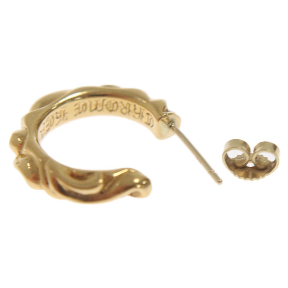 CHROME HEARTS (クロムハーツ) 22K HOOP SCROOL 1/22Kスクロールフープ