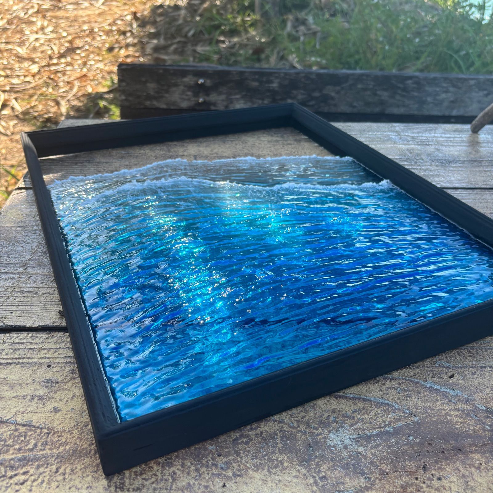 <特大クリアボード> 超立体 沖縄の海 レジンアートボード 美ら海 オーシャンアート N681 WWW_NOITHATQUANGTHANH_NET