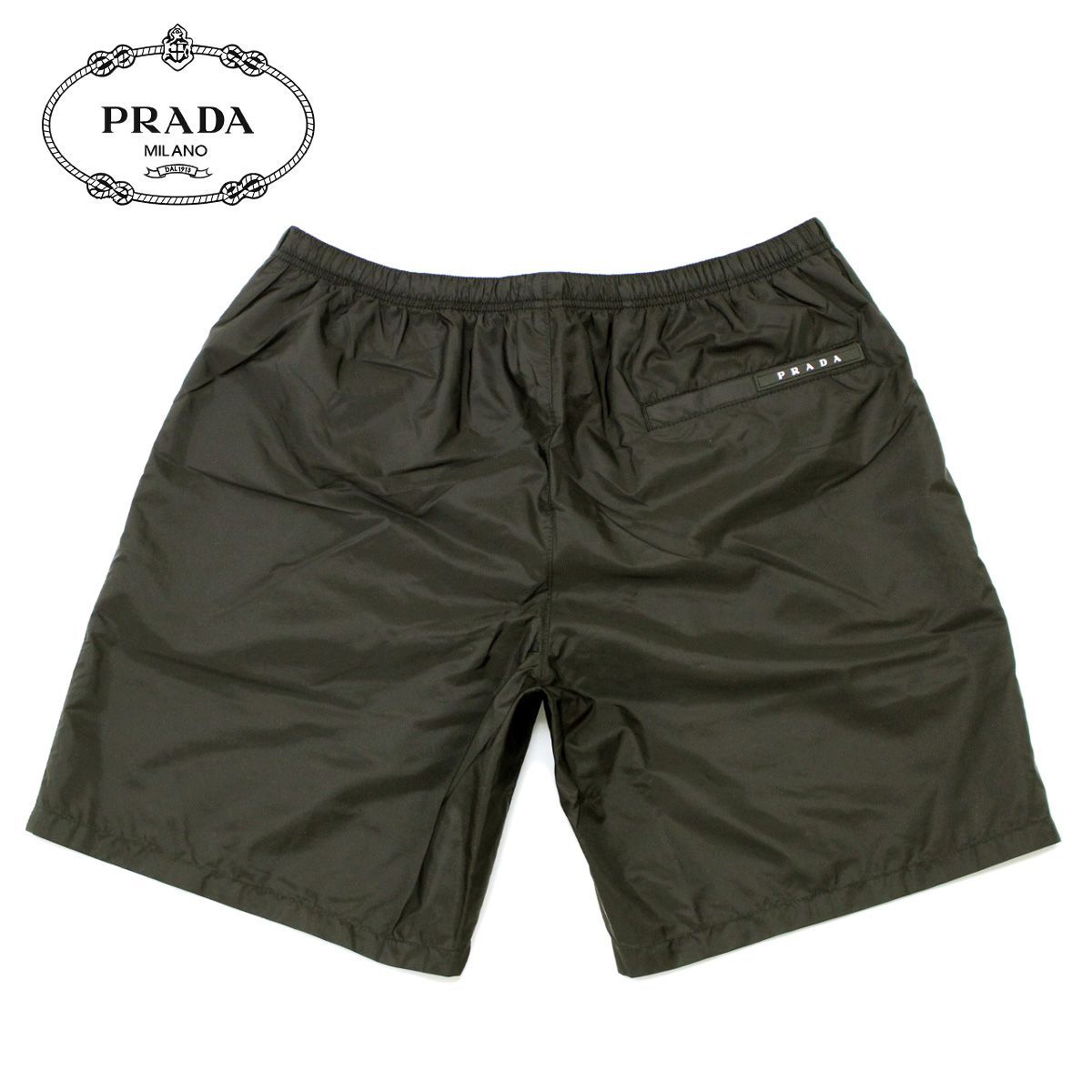 3 PRADA プラダ UB354 1WQ9 F0002 ブラック 海パン 水着 スイムウェア