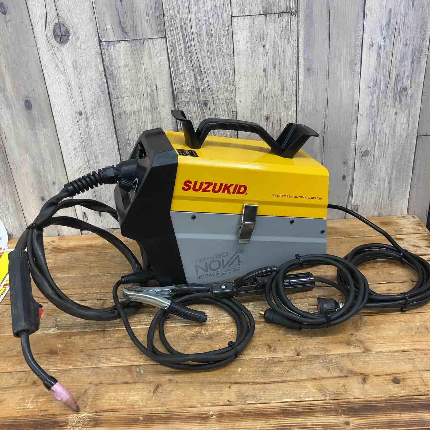 SUZUKID スズキッド 100V インバータノンガス半自動溶接機 SAYI-80N Arcury80 NOVA アーキュリー80 ノヴァ 藤沢店