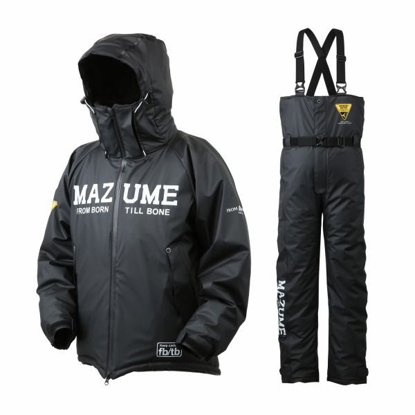 mazume ファー付きレインウェア 黒 mazume ファー付きレインウェア 黒