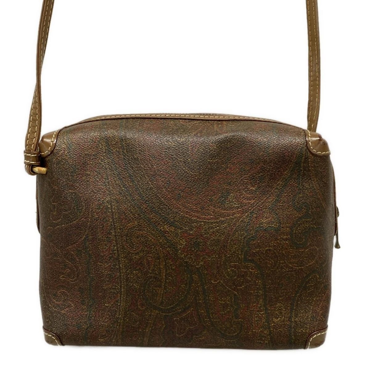 【国内発送】ETRO ブラウン ショルダーバッグ ETRO エトロ ショルダーバッグ ペイズリー ブラウン系 メンズ