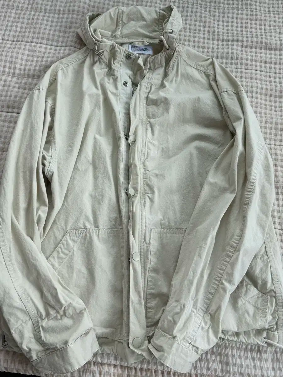 OPENING ACT LIMONTAナイロンジップアップフードジャケット