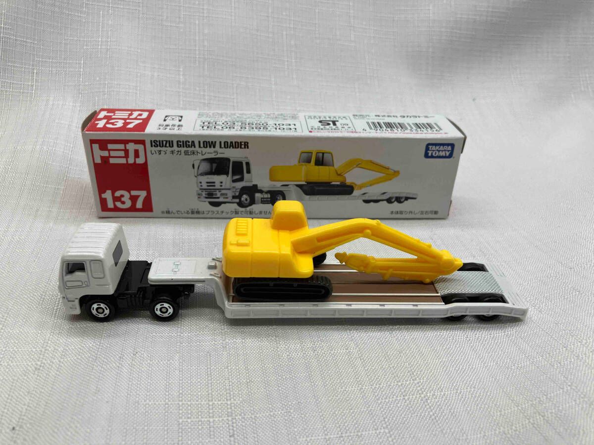トミカトラック ミニカーショップ ケンボックス トミカ 赤箱☆137☆いすゞギガ