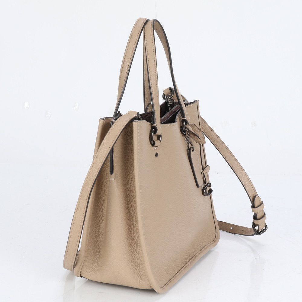 美品♡A4収納可♡COACH コーチ レザー 2way フラップ ビジネスバッグ 