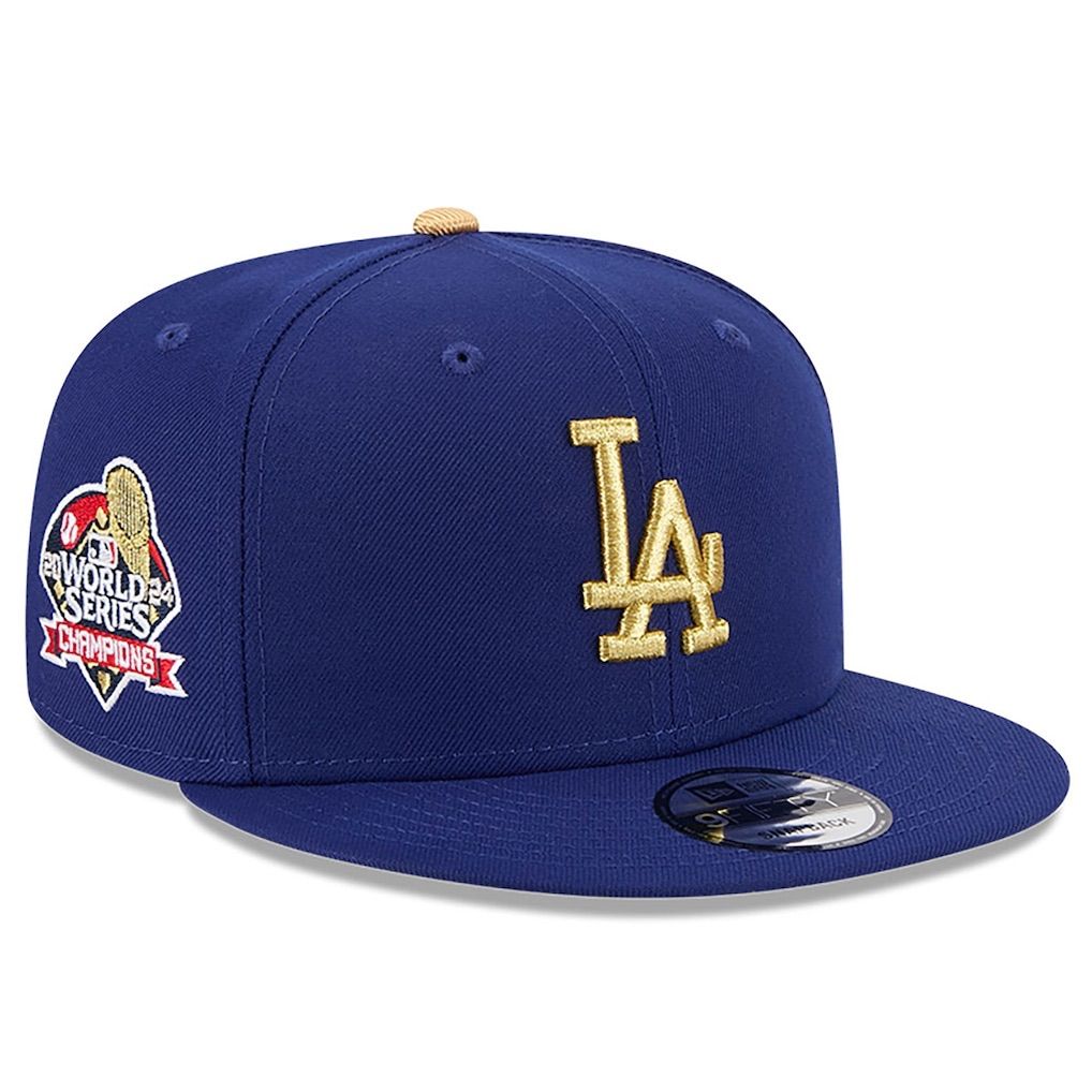 日本未発売 New Era ニューエラ キャップ LA ドジャース 2025 ワールドシリーズ チャンピオン MLB 9FIFTY アジャスタブル キャップ ゴールドコレクション