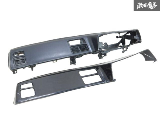 トヨタ 純正 AE86 レビン トレノ 後期 ダッシュボード インパネ 55087-12090 社外 ダッシュボードカバー付 FRP 黒系 棚2F-L-2