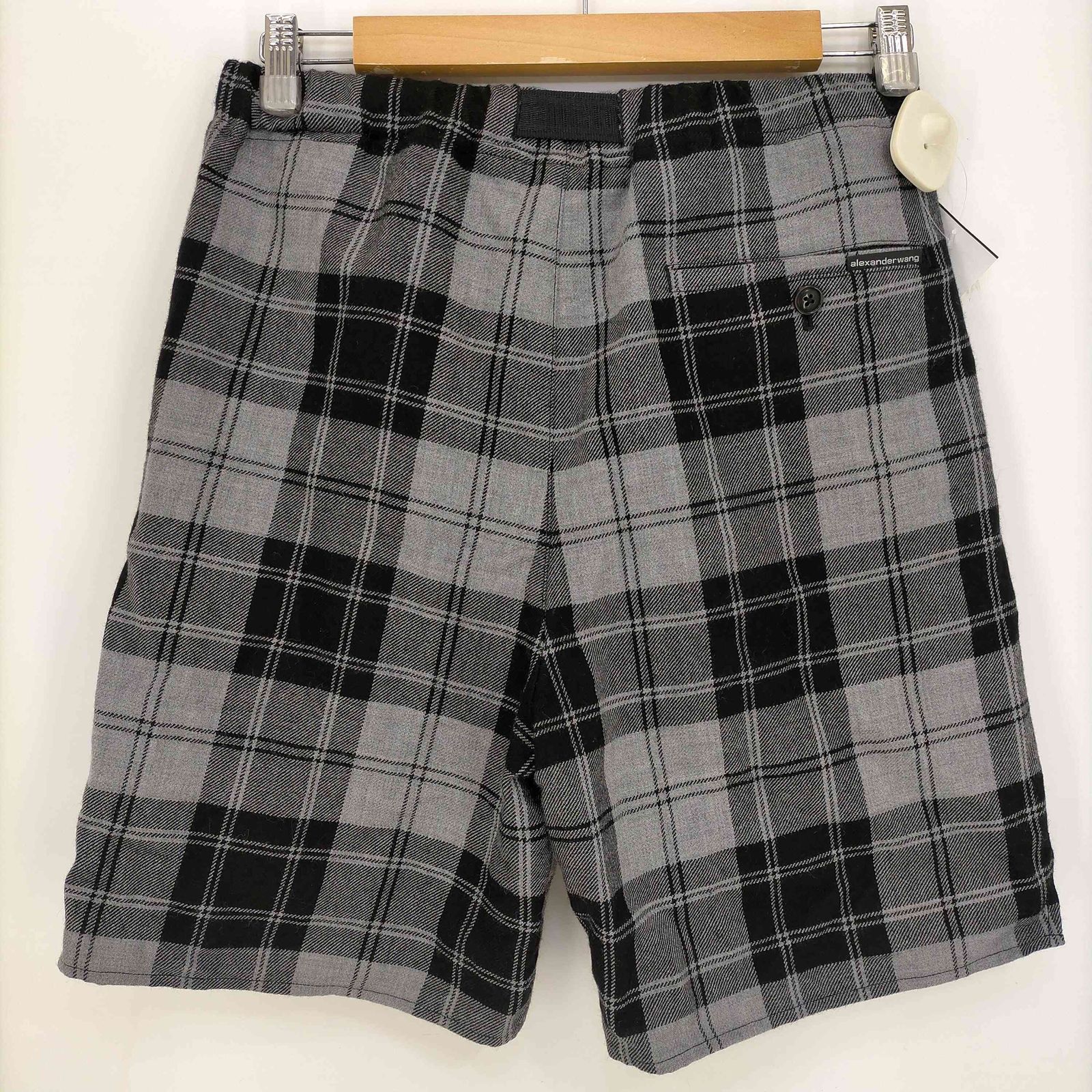 アレキサンダーワン Alexander Wang ウールチェックショート アレキサンダーワン Alexander Wang ウールチェックショート