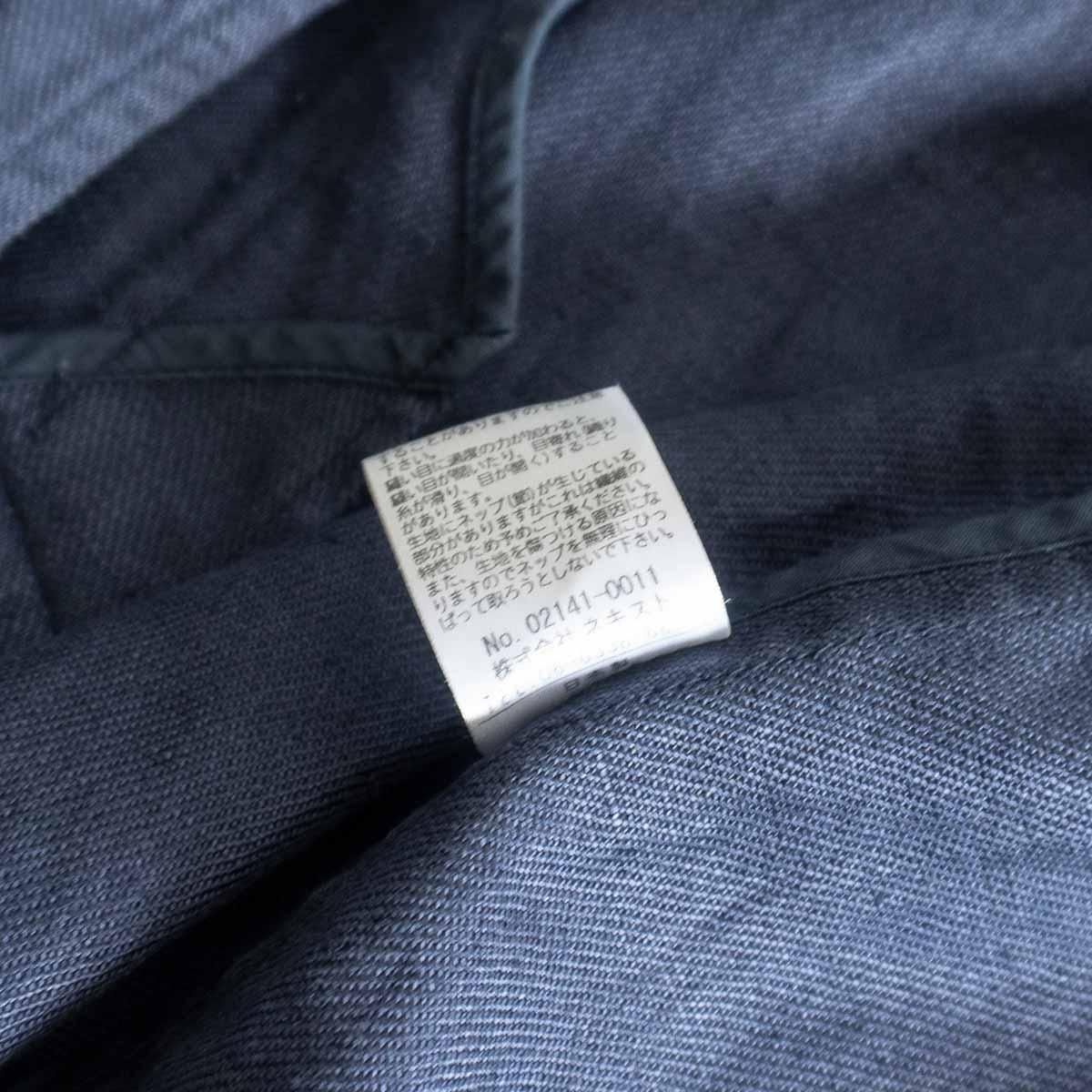 雰囲気抜群】nest robe confect【インディゴリネン ステンカラー