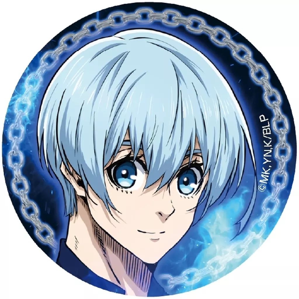 中古】バッジ・ビンズ 氷織羊 グリッター缶バッジvol.2 「ブルーロック