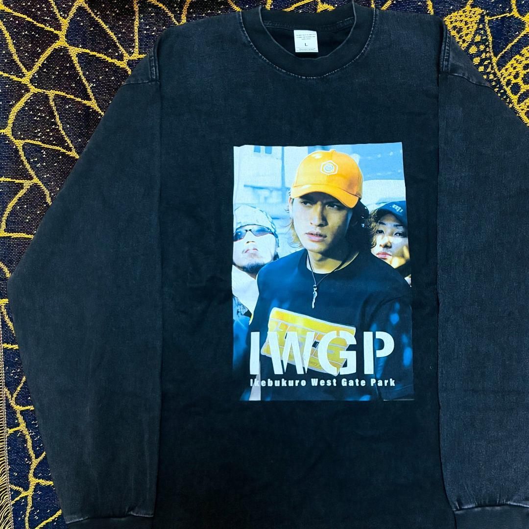 長瀬智也 IWGP リプリント メンズ 長袖 ロンT 秋 冬 L XL R20 池袋