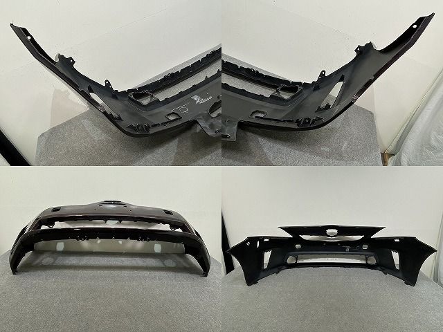 ZVW40W ZVW41W 前期 プリウスα 純正フロントバンパー アルファ 白