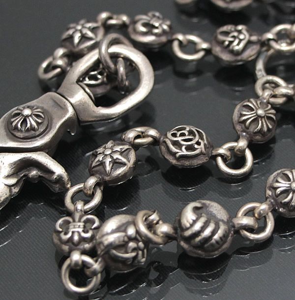 Chrome Hearts ボールチェーンシルバーブレスレット クロムハーツ#2