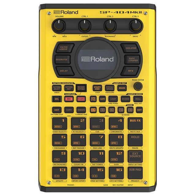 Roland ローランド サンプラー SP-404MK2-Y イエロー 200台