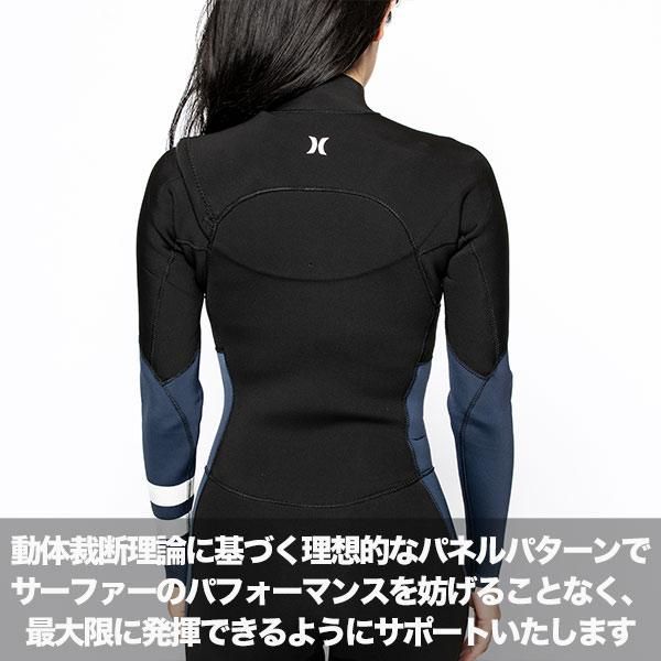 【ムラスポOUTLET公式】Hurley ハーレー CZ ADVANTAGE+ 3X2mm BK ブラック　レディース ウェットスーツ フルスーツ　サーフィン　新品　訳あり　ムラサキスポーツ　OUTLET アウトレット