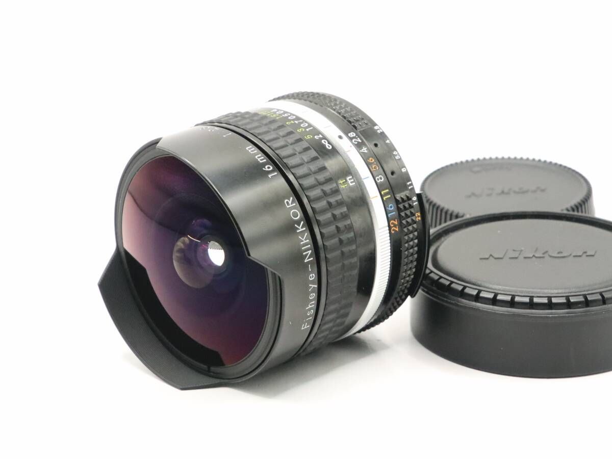 ニコン NIKON Ai NIKKOR 16mm F2.8 Fisheye W0512＃2453