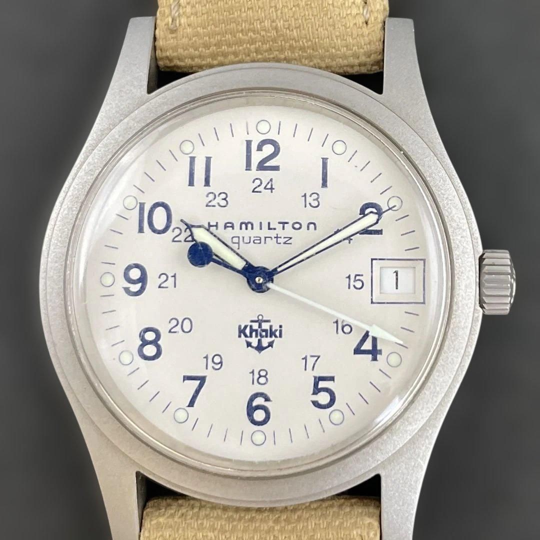 HAMILTON ハミルトン Khaki カーキメイト 錨マーク ボーイズ
