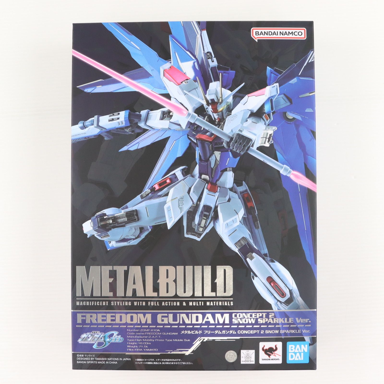 BANDAI - L BUILD フリーダムガンダム CONCEPT 2  SPARKLE Ver. 機動戦士ガンダムSEED(シード) 完成品 可動フィギュア TAMASHII NATION 2023&amp;事後通販限定 バンダイスピリッツ Amazon.co.jp: 魂ネイション2023 限定 METAL BUILD フリーダム