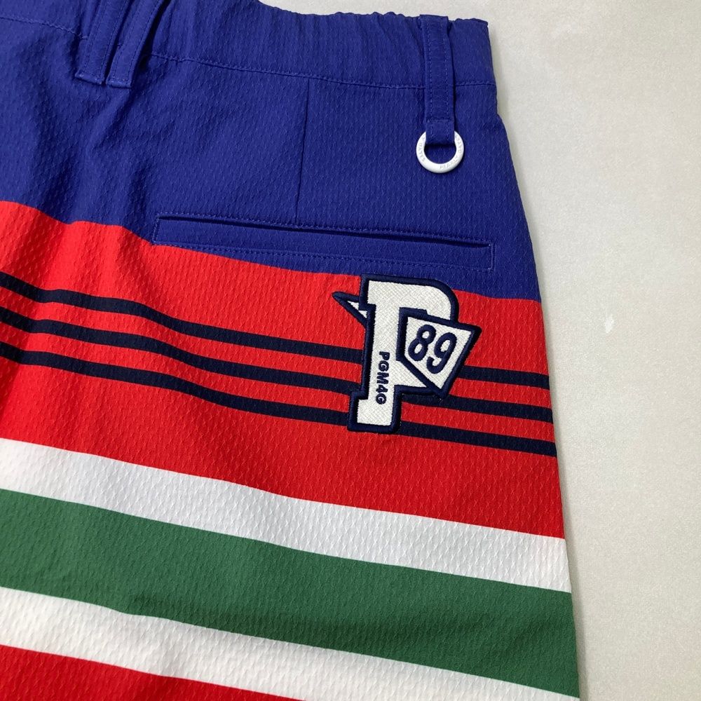 PEARLY GATES パーリーゲイツ 高性能 ボーダー 長袖 ハイネックシャツ