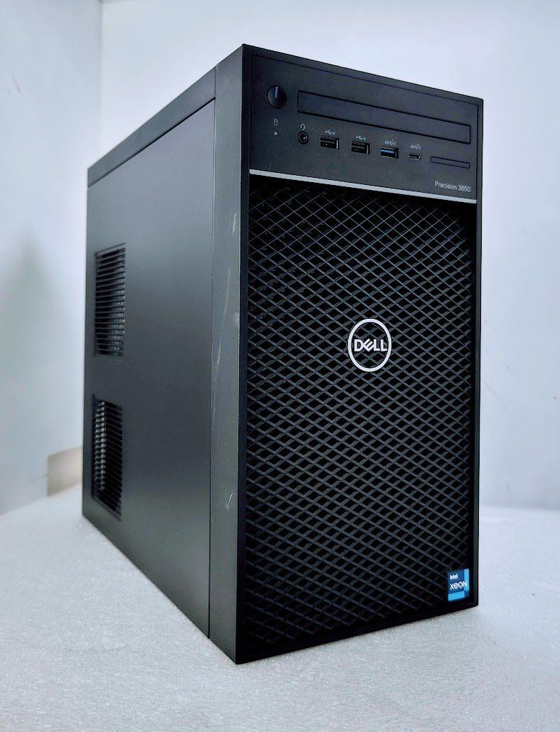 Windows11 11世代Xeon 超速SSD タワー型WS Dell Precision 3650 Tower 8コア Xeon W-1370 2.9GHz|32GB|NVMe SSD 1TB|Radeon Pro W5500