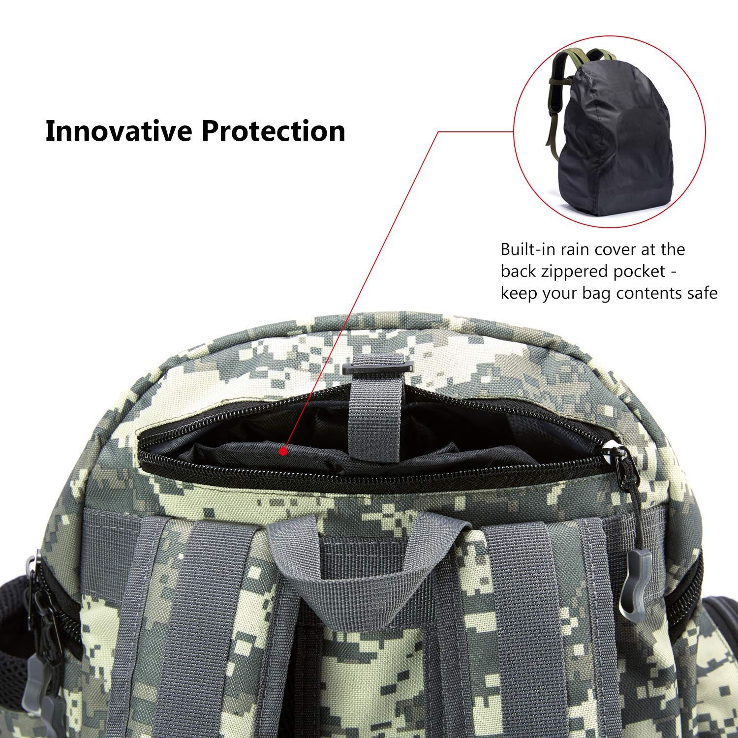 人気商品】Bassdash(バスダッシュ) 釣りリュック 40L 防水 ザック 大 