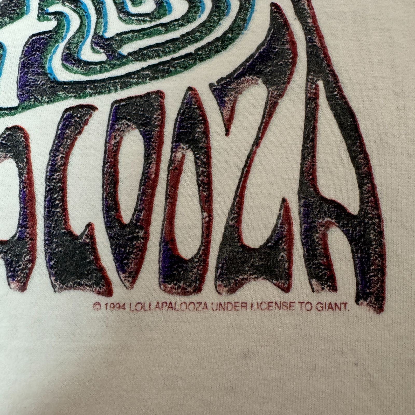 Lollapalooza vintage T shirt ロラパルーザ 90s Lollapalooza ロラパルーザ 92年 Tシャツ Mサイズ - メルカリ