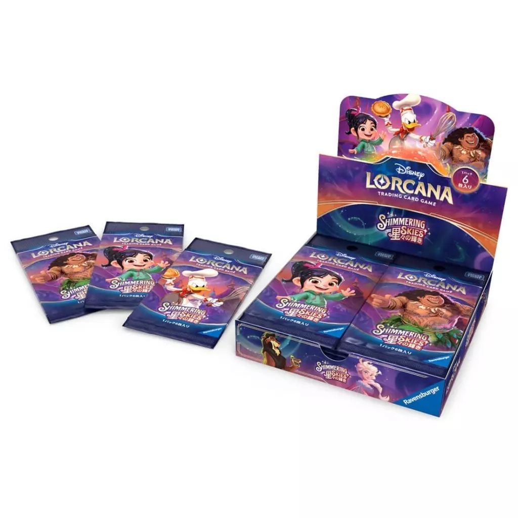 ディズニー・ロルカナ・TCG 日本語版　シュリンク付き新品⭐︎10箱セット Disney 3種セット ディズニー ロルカナ TCG 日本語版 構築済み