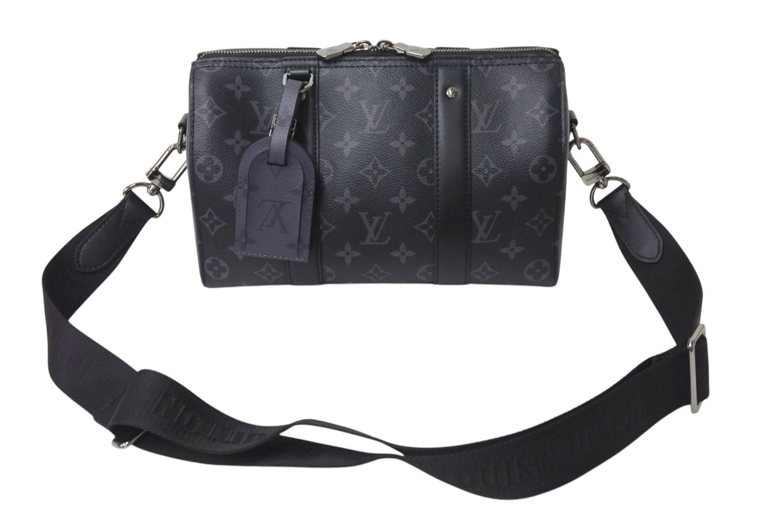 LOUIS VUITTON ルイヴィトン シティ キーポル ショルダーバッグ M45936 モノグラム エクリプス キャンバス 4b000983