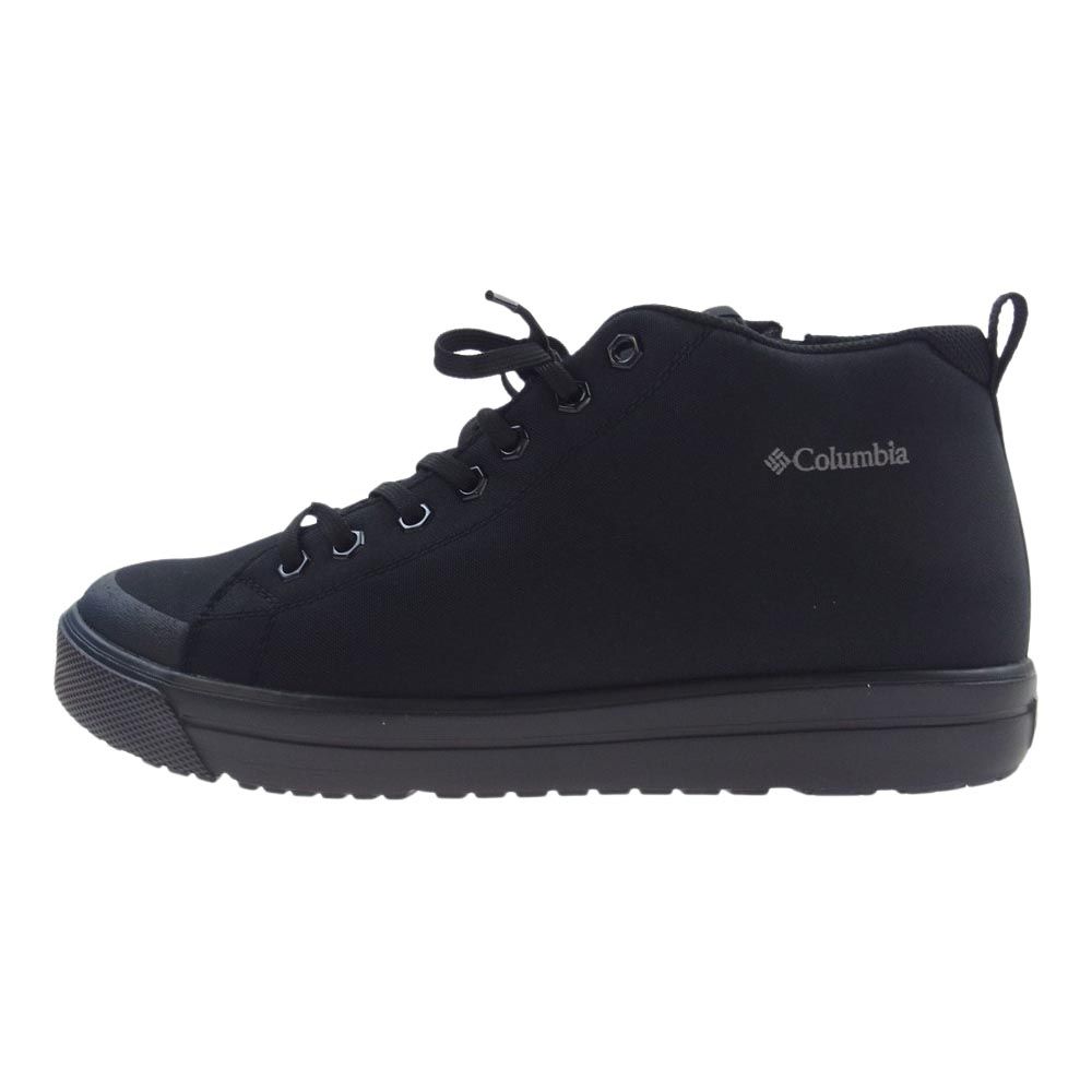 Columbia コロンビア スニーカー YU0314-010 HAWTHORNE RAIN Ⅱ ADVANCE OMNI-TECH サイドジップ ハイカット スニーカー ブラック系 28cm【中古】