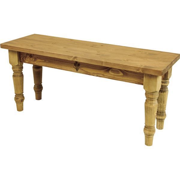 ベンチ ダイニングベンチ 幅96cm 木製 パイン材 オイル仕上 フォレ リビング ダイニング インテリア家具 45 車用品・バイク用品 ベンチ ダイニングベンチ 幅96cm 木製 パイン材