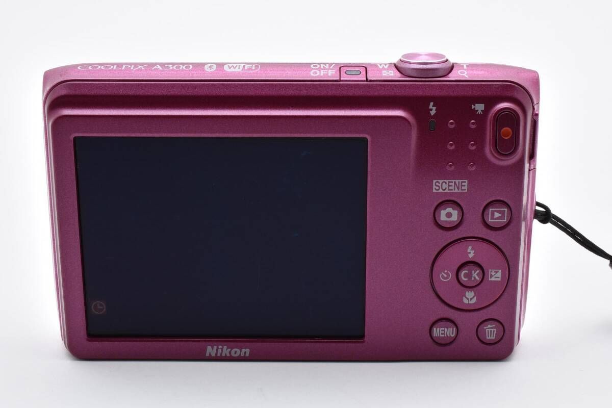 ☆ニコン Nikon COOLPIX クールピクス A300 ピンク コンパクト