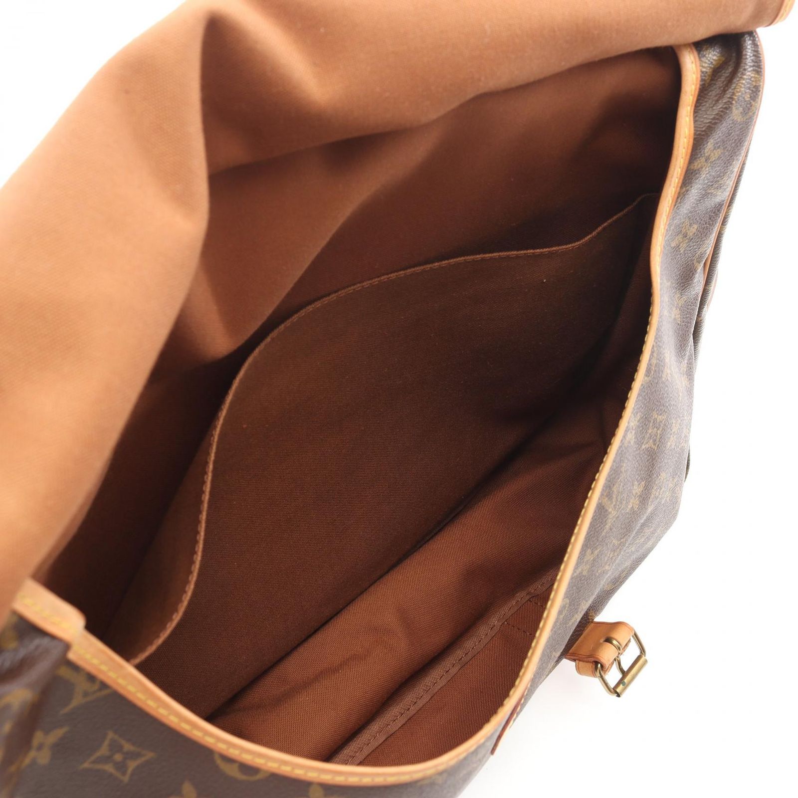 Louis Vuitton モノグラム　ソミュール43ショルダーバッグ LOUIS VUITTON ルイヴィトン ソミュール43 モノグラム ショルダー