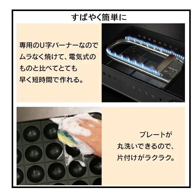 イワタニ カセットガスたこ焼器 炎たこ２ CB-ETK-2 カセットコンロ