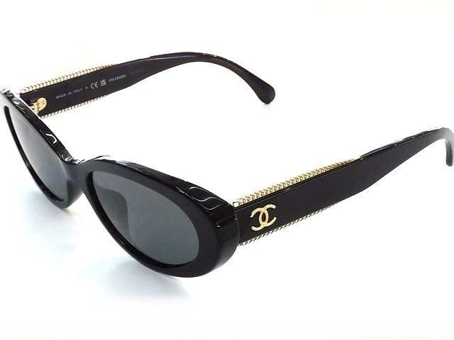 CHANEL サングラス 5515-A ブラック CHANEL(シャネル) / サングラス/ブラック//ブラック/メンズ/5515
