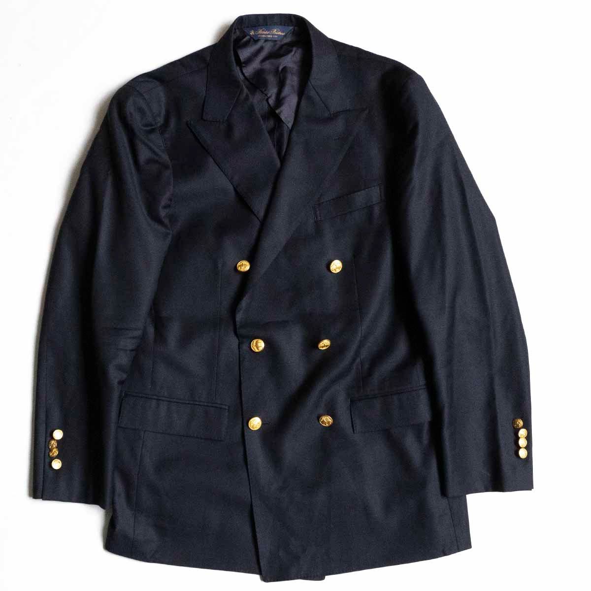 ◇JAPAN TRAD.◇ ウール ダブル6釦ブレザー Classic Made by