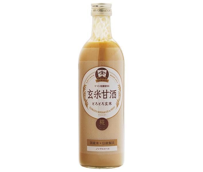ヤマト醤油味噌 玄米甘酒 490ml瓶×12本入× 2ケース ｜ あまざけ あま酒 ノンアルコール 砂糖不使用