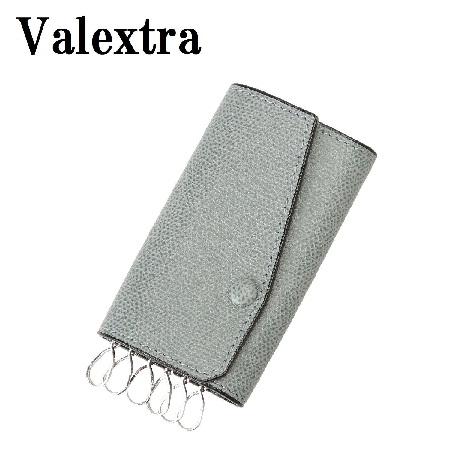 Valextra ヴァレクストラ V1L76 028 BP SGSR0076028LRDKH99 BP 6連 キーケース キーホルダー レザー  レディース メンズ パウダー ブルー - メルカリ