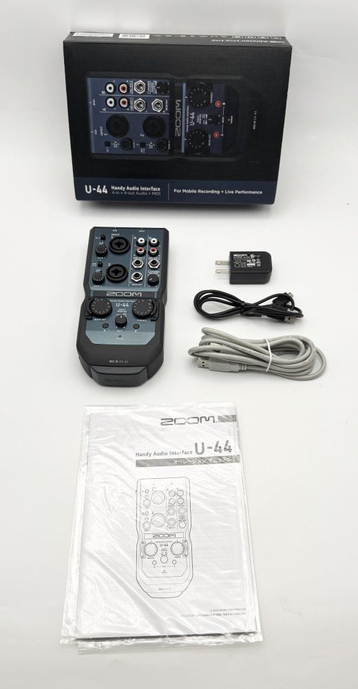 ZOOM ズーム ハンディポータブルオーディオインターフェイス