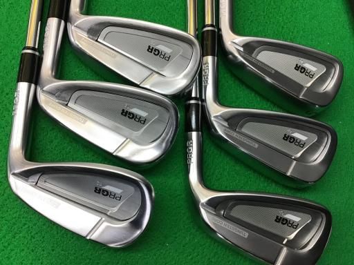中古】 プロギア PRGR 02 6S アイアンセット IR 純正特注