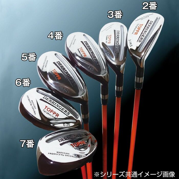 デリンジャートッパ(突破)タラコアイアン 5番 シャフト硬度SR DTT-05