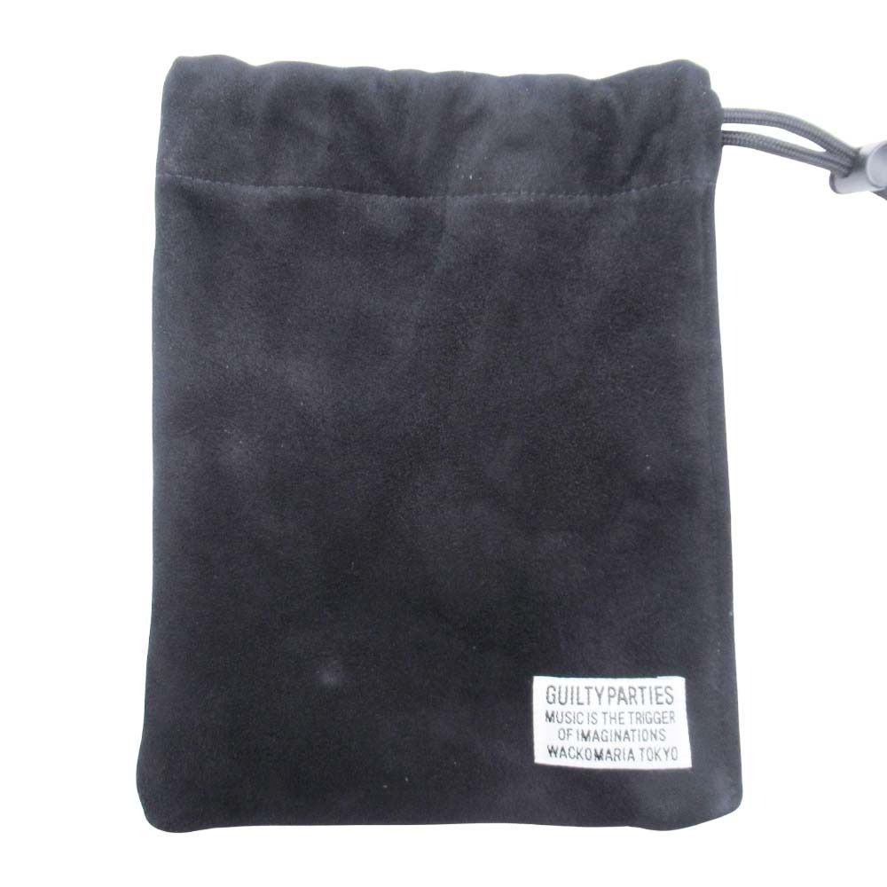 WACKOMARIA SHOULDER POUCH 巾着ポーチ WACKOMARIA LEATHER SHOULDER POUCH 巾着ポーチ