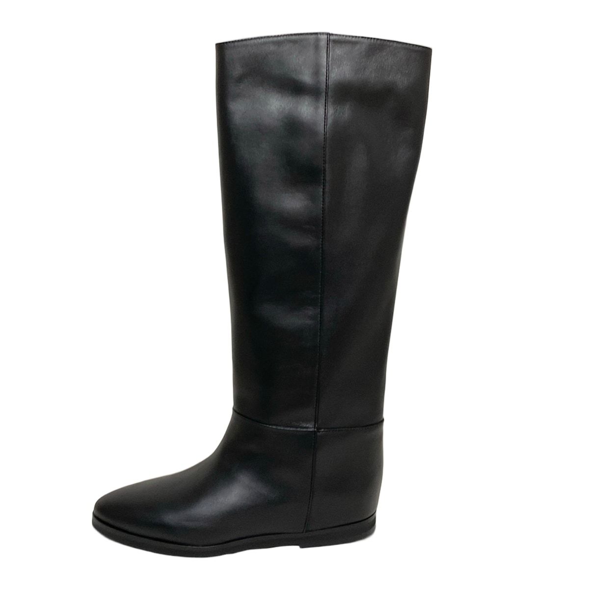 22cm ファッション CORSO ROMAコルソローマ黒シュリンクショート