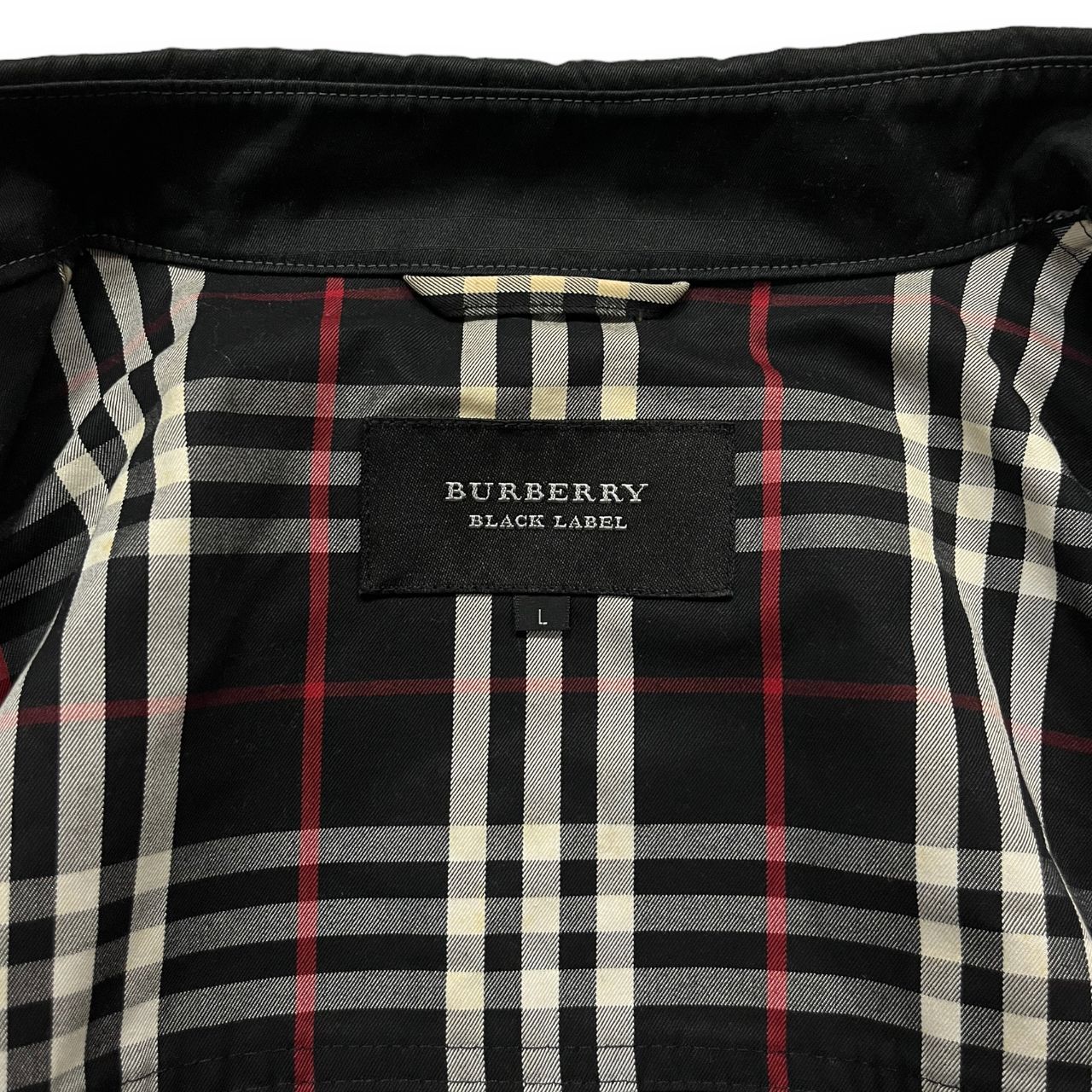 中古品】国内正規 BURBERRY BLACK LABEL バーバリー ブラックレーベル  