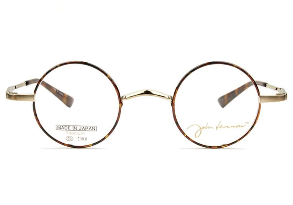 c.1 ゴールド・ブラウンデミ ジョンレノン John Lennon 眼鏡 メガネ めがね JL-1041 フレームのみ (c.1 ゴールド・ブラウンデミ)
