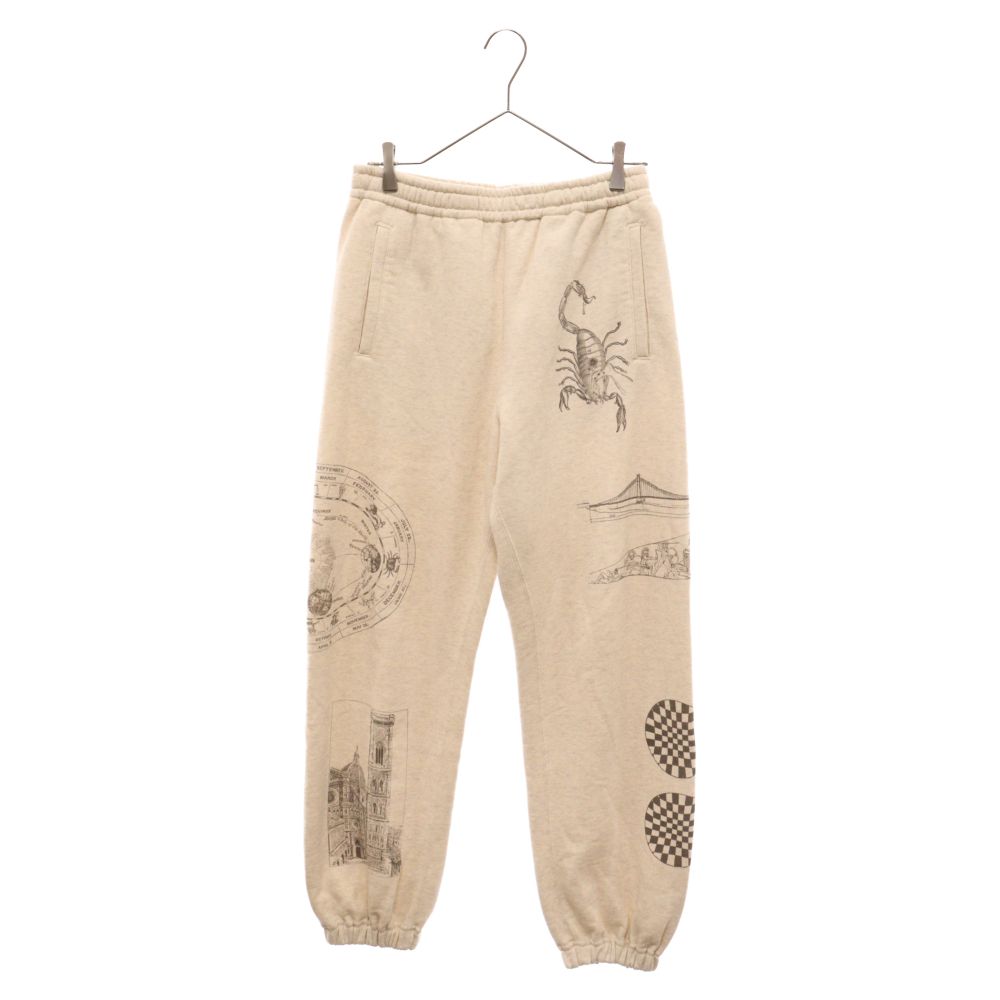 ENSOU エンゾウ Multi-Print Sweatpants マルチプリント スウェットパンツ グレー ENSOU (エンゾウ) Multi-Print Sweatpants マルチプリント スウェット