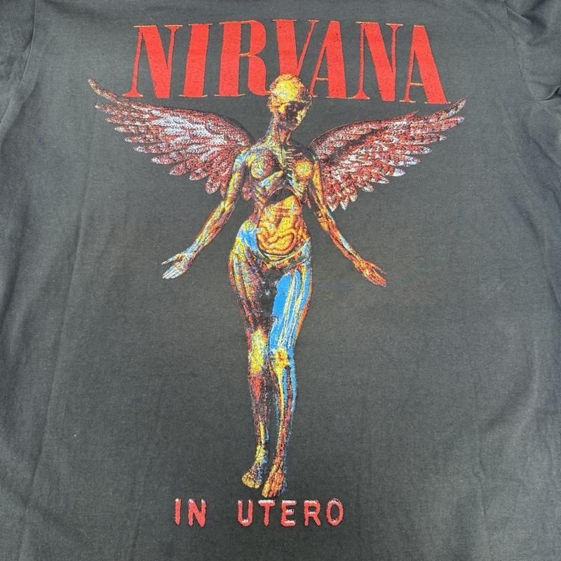 デッドストック NIRVANA ニルヴァーナ ニルバーナ Tシャツ バンド 古着 ニルバーナ Tシャツ NIRVANA ニルヴァーナ バンドTシャツ ロック