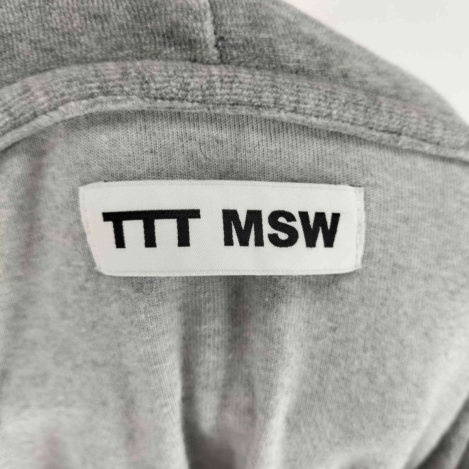 ティーモダンストリートウエア TTT_MSW 23AW Velours hoodie ティーモダンストリートウエア TTT_MSW 23AW Velours hoodie