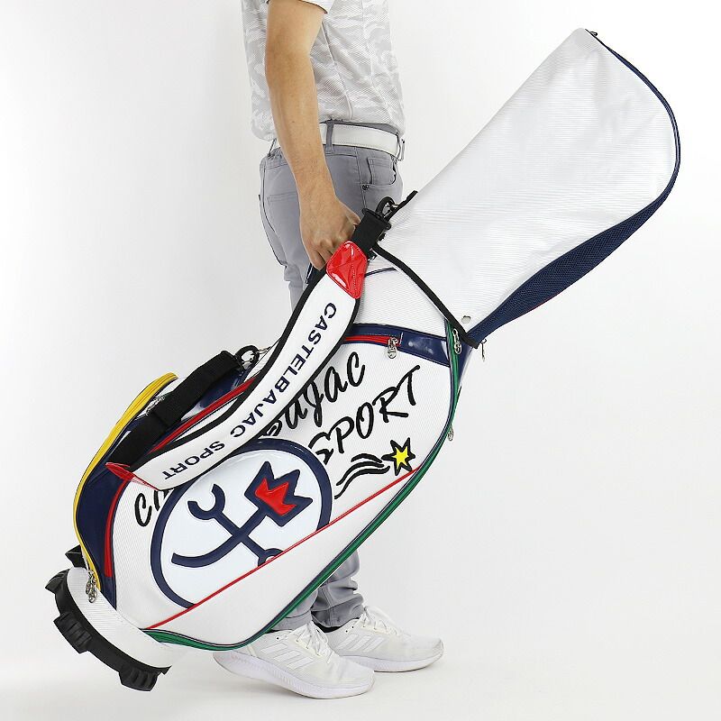 新品 カステルバジャック バッグ ゴルフ キャディバッグ メンズ