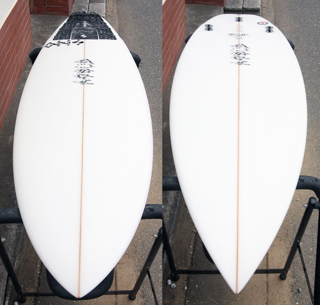 ACSOD ホワイトロータス　5.8 中古綺麗 Used ACSOD WHITE LOTUS：5'11(180.4cm) x 19,3/8(49.2cm) x 2,1