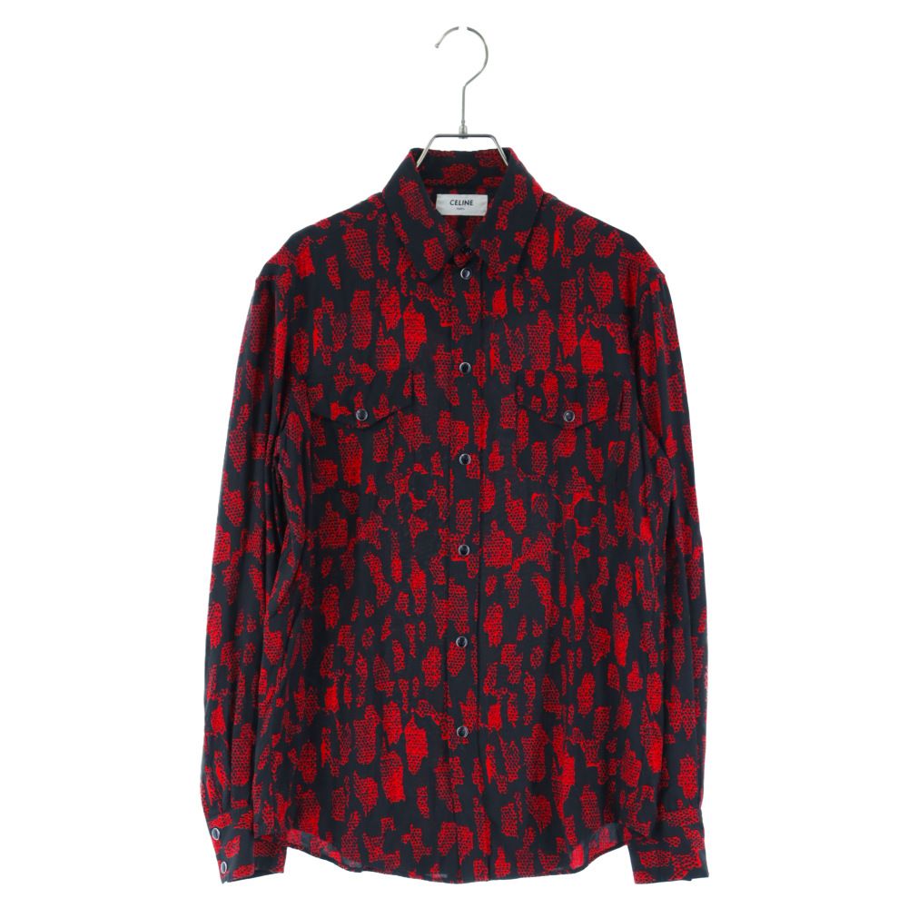 CELINE 19AW アブストラクトマーク総柄　XS CELINE (セリーヌ) 19AW アブストラクトマーク総柄ウェスタン